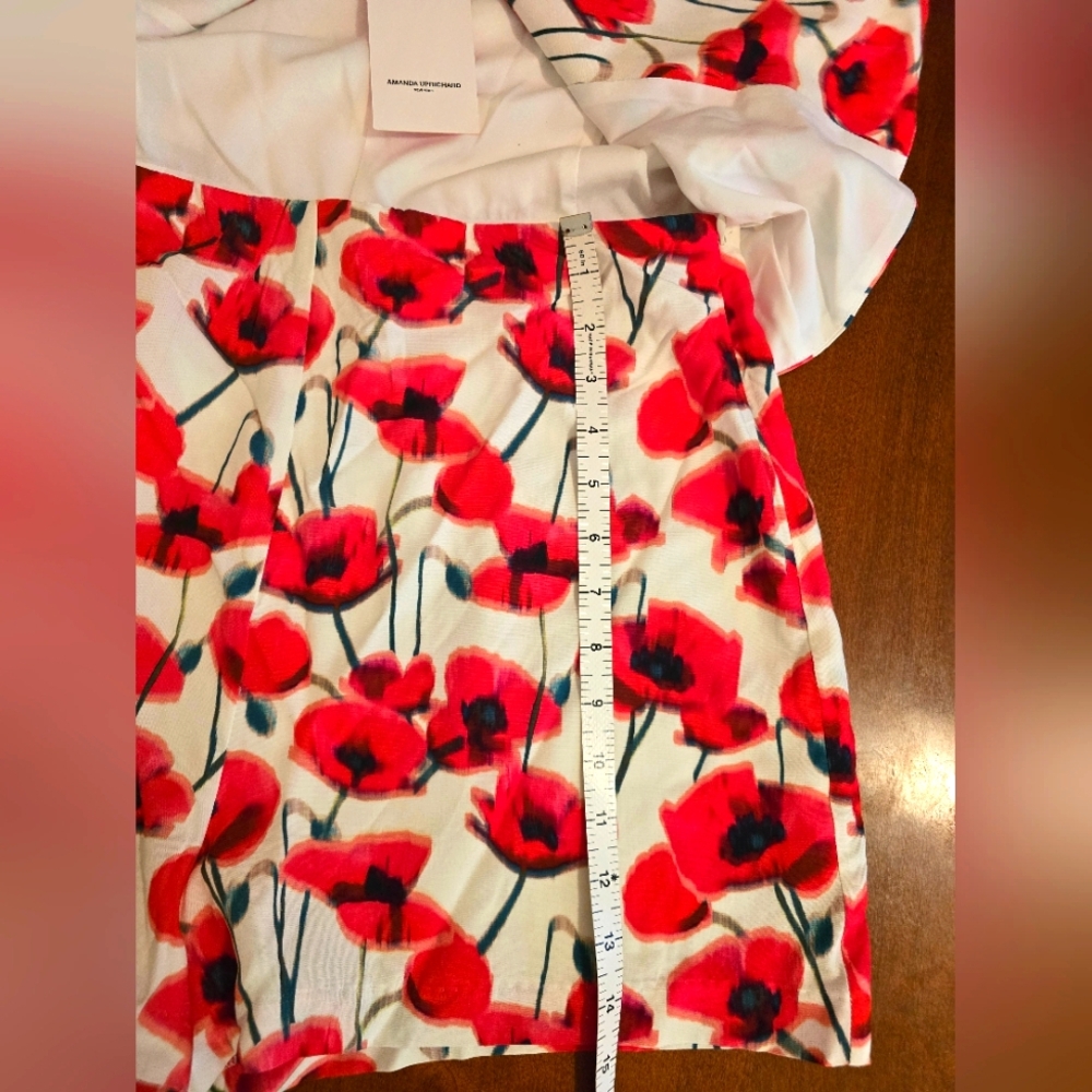 New! Amanda Uprichard X Revolve Poppyfield Tisha Summer Romper - Size Large - Picture 13 of 17